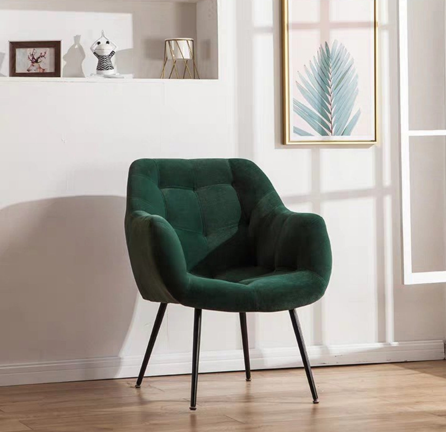 MEGHAN Ultra Plush Velvet Armchair