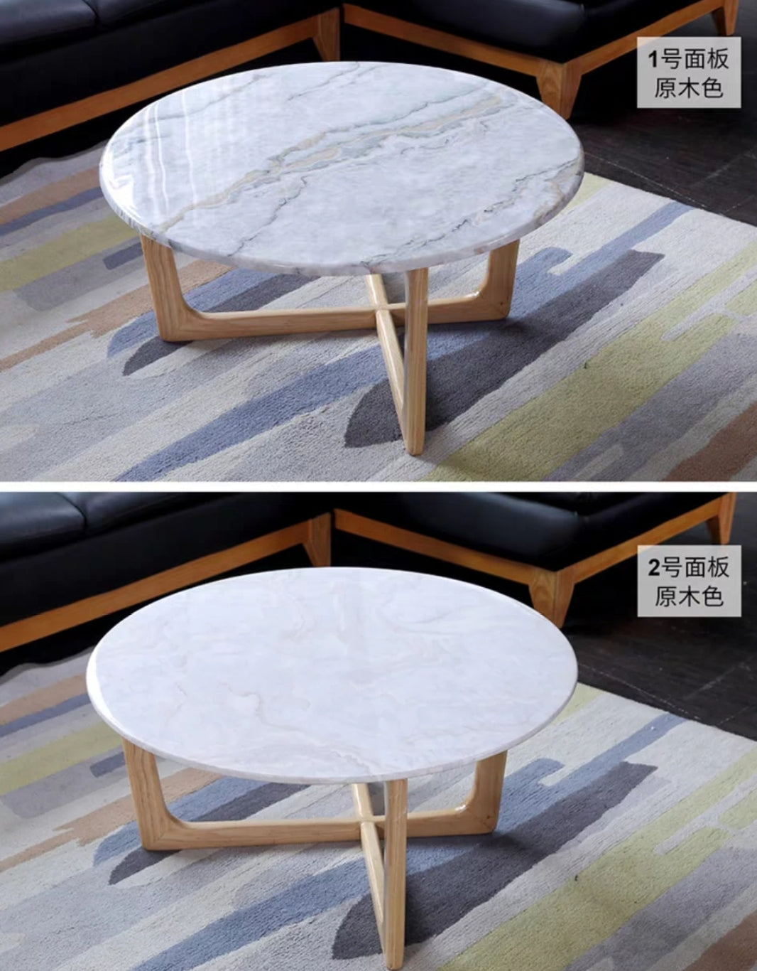 OTIS Round Marble Coffee Table