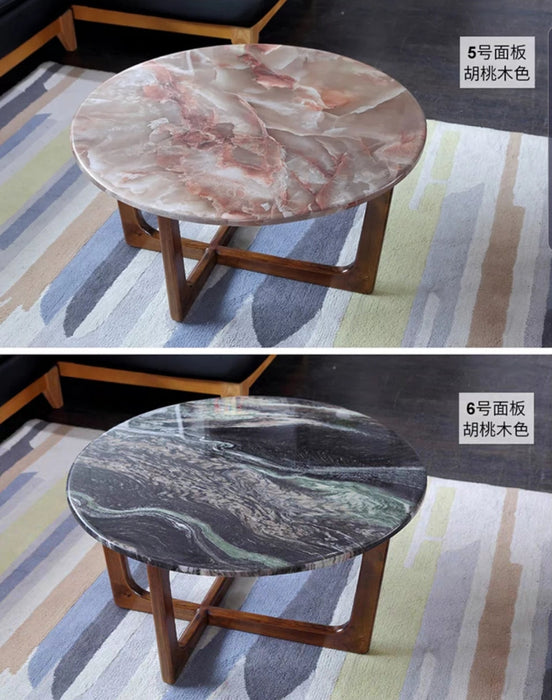 OTIS Round Marble Coffee Table