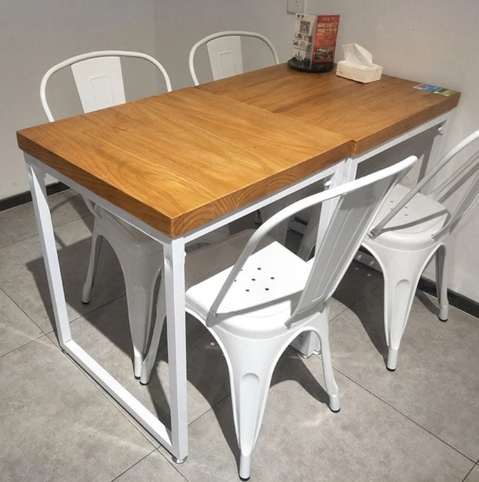 SNOWDEN Cafe Solid Wood Dining Table