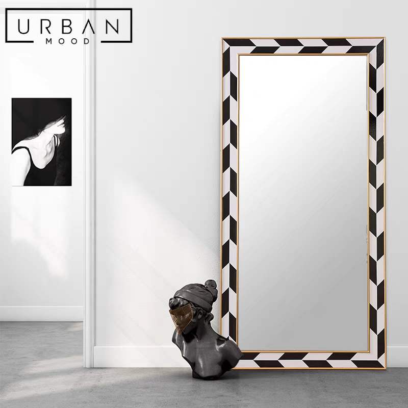 SPIKE Modern Standing Mirror