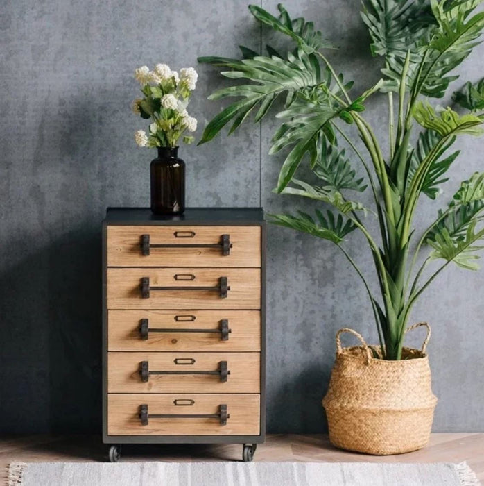 STANBY Modern Industrial Chest of Drawers