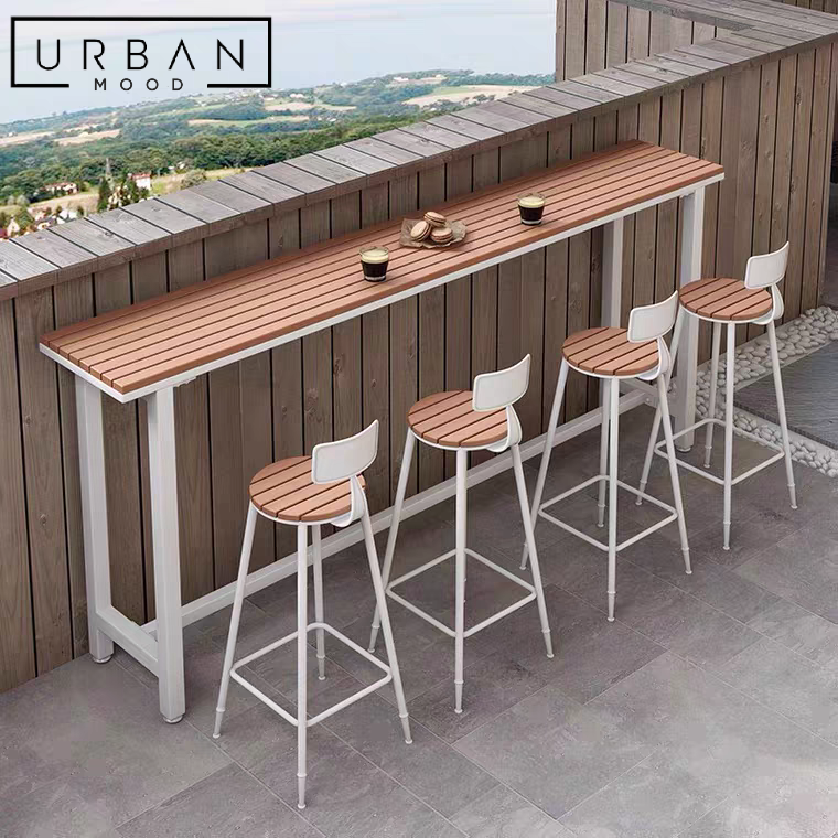 STONY Modern Outdoor Bar Table & Chairs