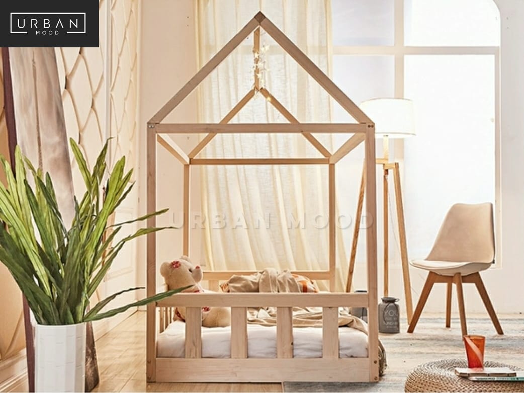 SUZANNE Cottage Solid Wood Bedframe