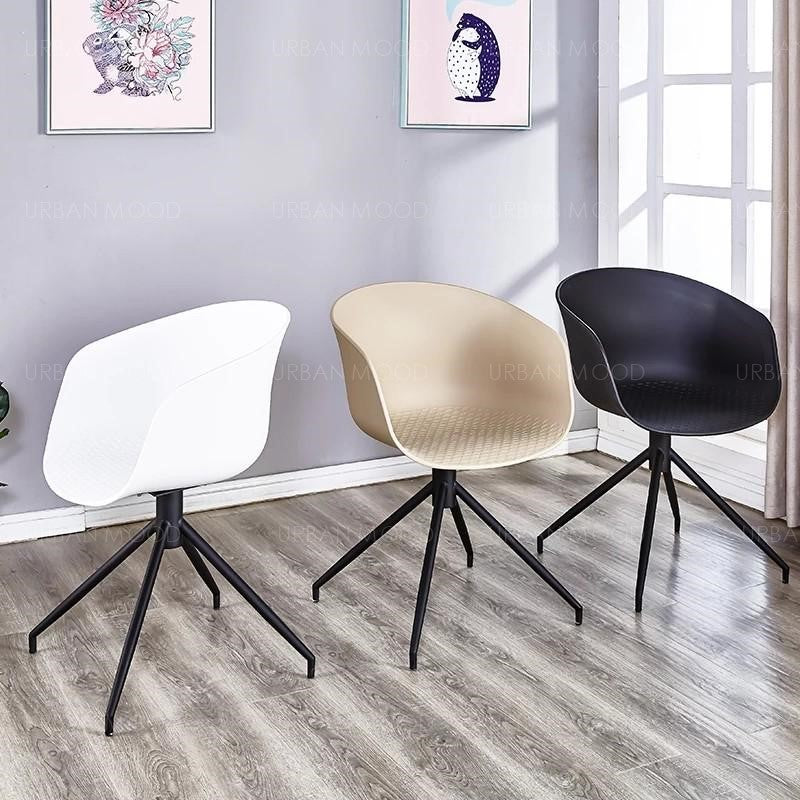 TENDY Colour Pop Designer Dining Office Chair