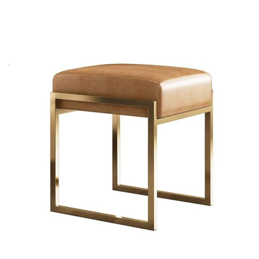 TOBIAS Modern Faux Leather Stool