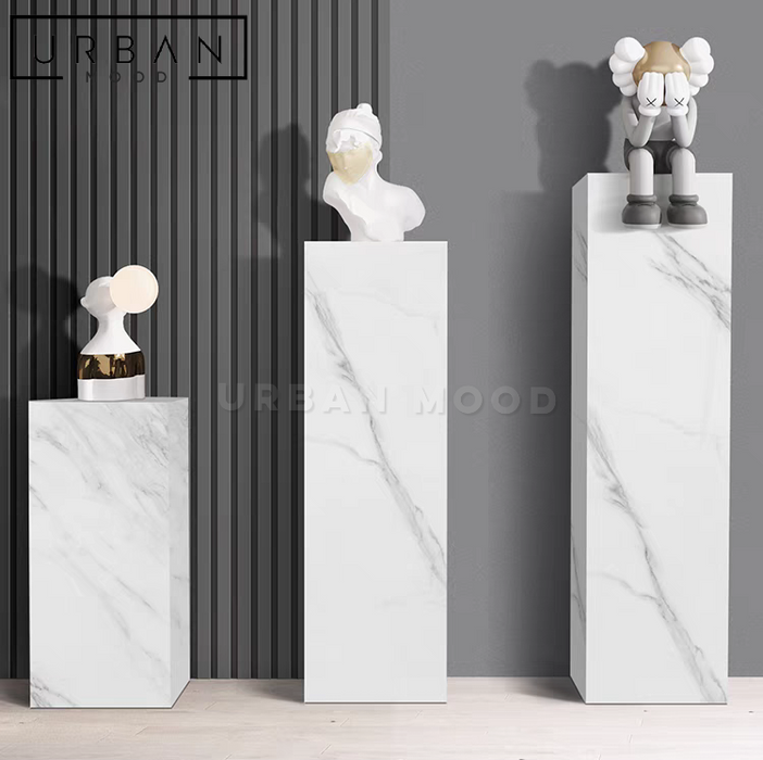 TRIBUNE Modern Marble Pedestal