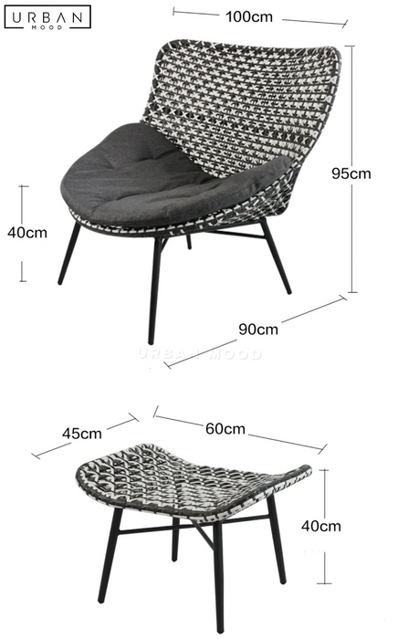 TYLDEN Modern Outdoor Chair