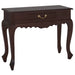  Urbino Italian Sofa Table Solid Timber 90cm Console Table - Chocolate WIF268ST-001-CV-C_1