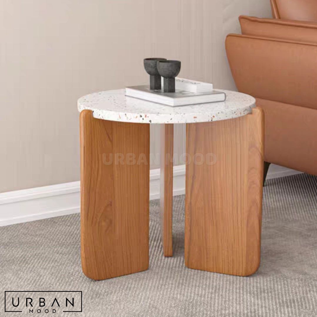 VAIRE Modern Terrazzo Coffee Table