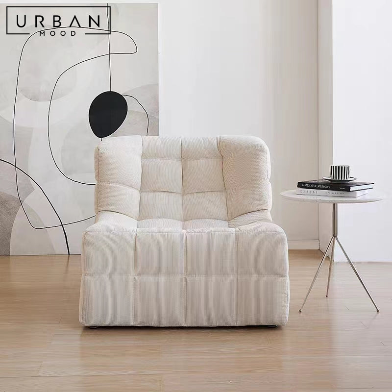 VELOX Modern Boucle Leisure Chair