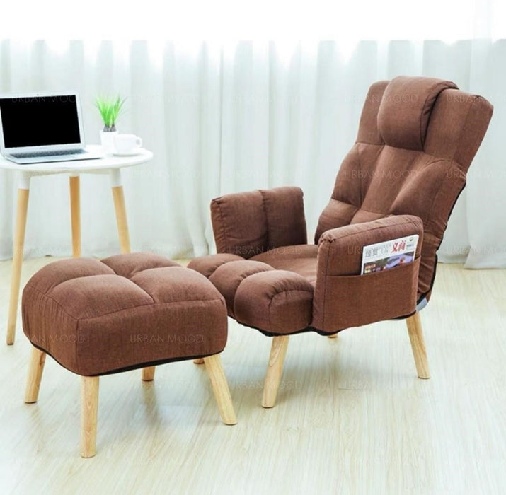 VITA La Z Boy Recliner Fabric Armchair
