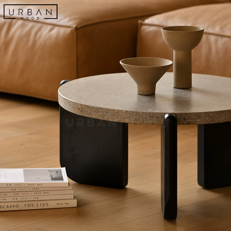 VAIRE Modern Terrazzo Coffee Table