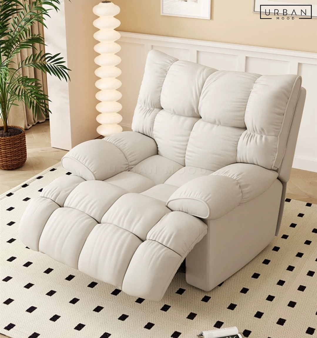 VERVORA Modern Recliner Armchair