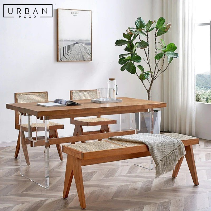 VICA Modern Solid Wood Dining Table