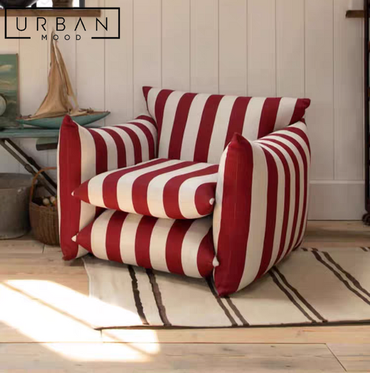 VIGIL Modern Fabric Armchair