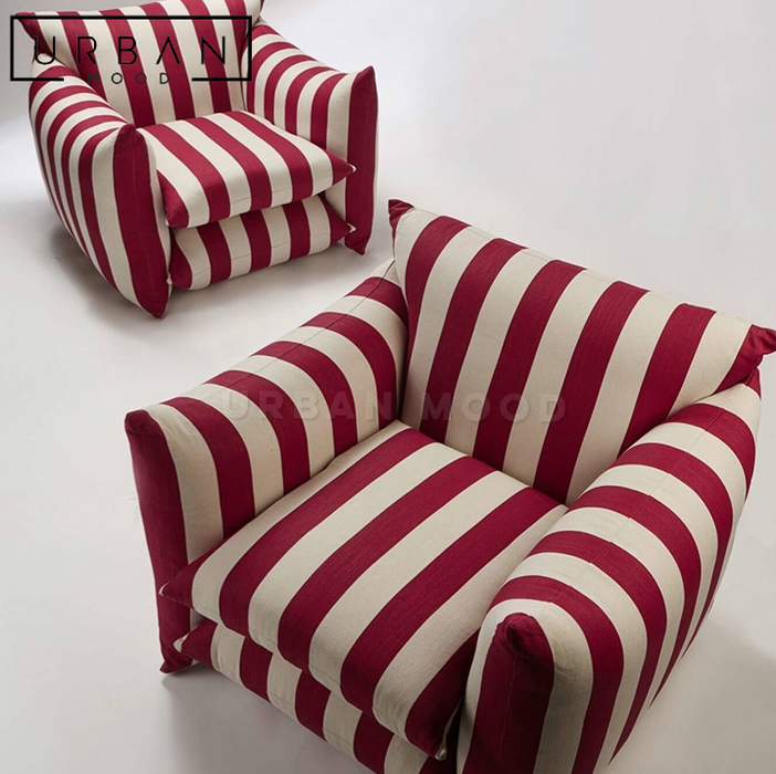 VIGIL Modern Fabric Armchair