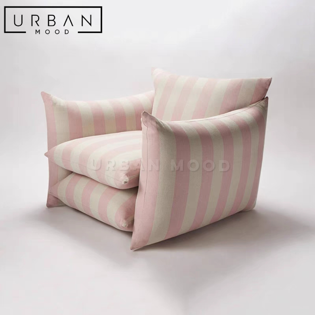 VIGIL Modern Fabric Armchair