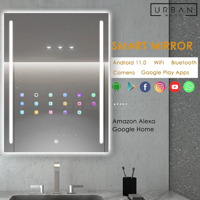 VIVE Multimedia LED Wall Mirror