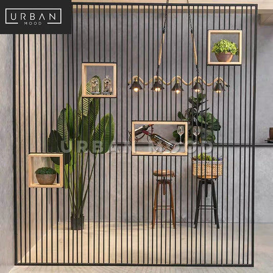 WILDER Modern Industrial Room Divider