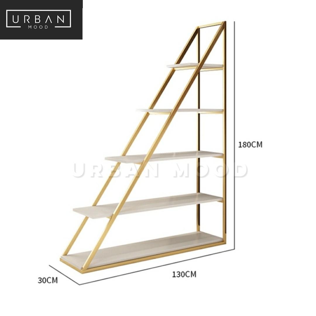 WOODELL Modern Ladder Display Shelf