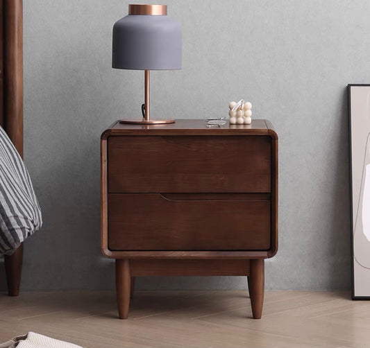 WESTON Nordic Scandinavian Solid Wood Bedside