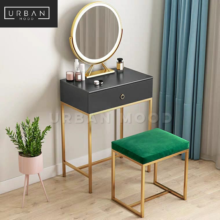 NUBIS Modern Victorian Vanity Table