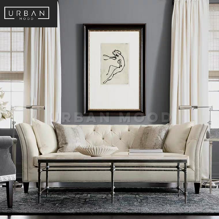 BALMAIN Victorian Tufted Sofa