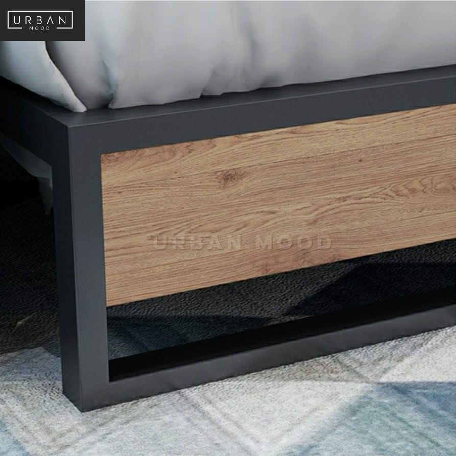 JOLT Modern Industrial Bedframe