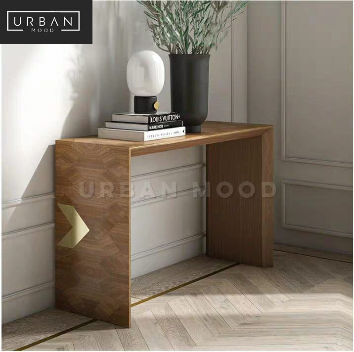 ARGENT Modern Solid Wood Hallway Console