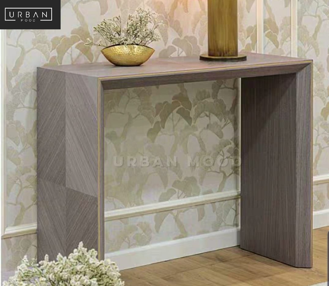 ARGENT Modern Solid Wood Hallway Console