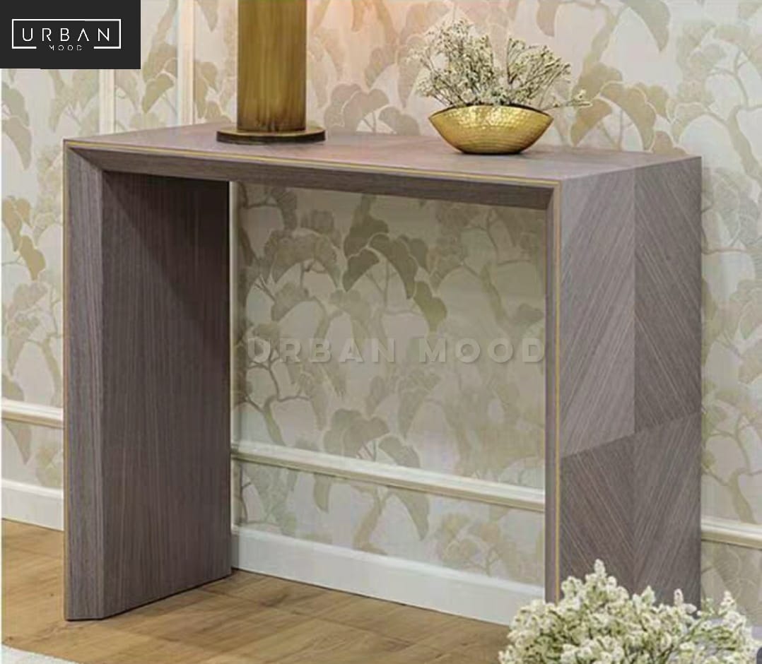 ARGENT Modern Solid Wood Hallway Console