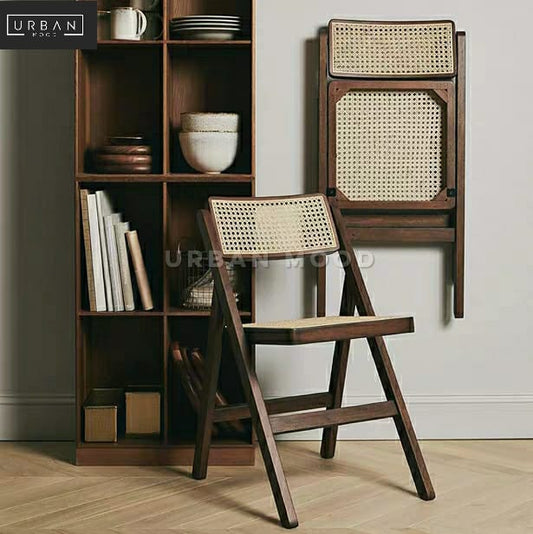 VINCENT Vintage Rattan Dining Chair