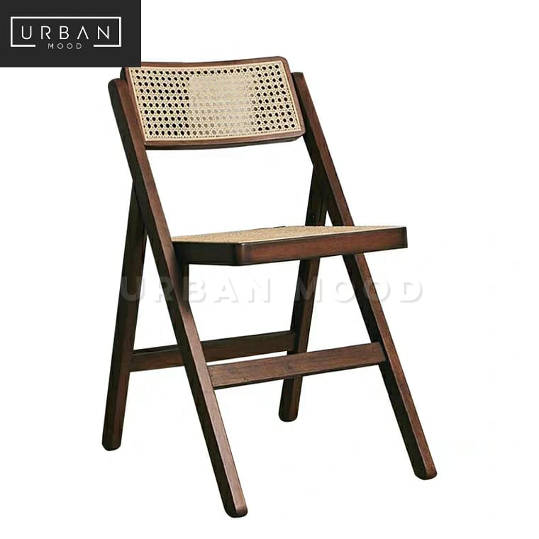 VINCENT Vintage Rattan Dining Chair