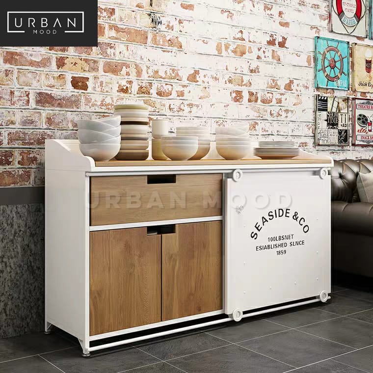 CLIFTON Modern Industrial Sideboard