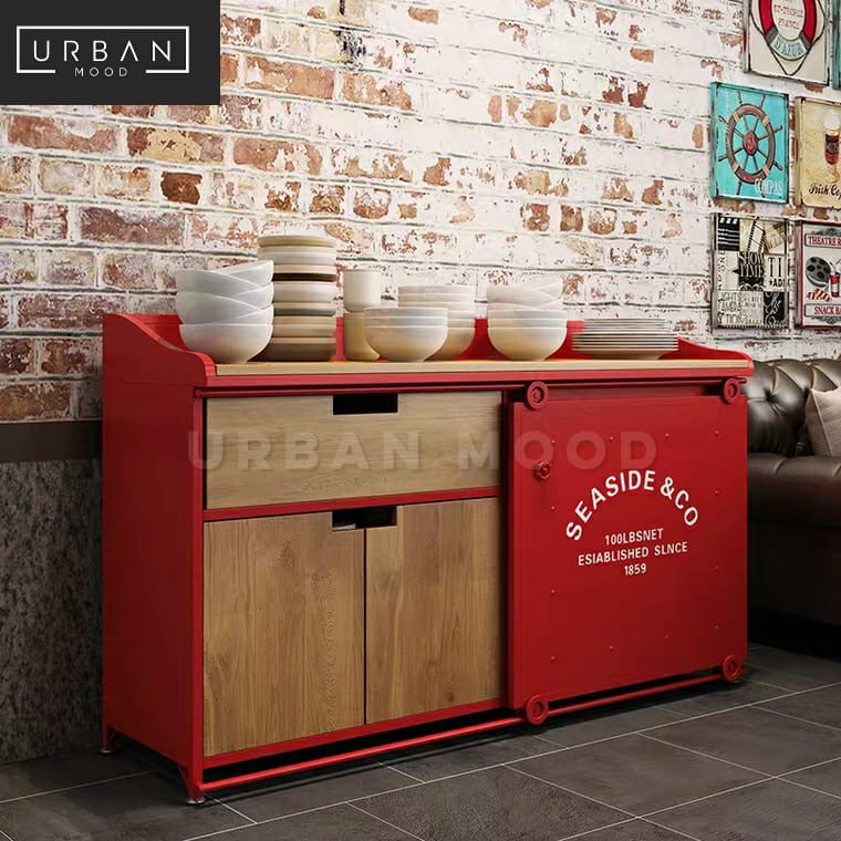 CLIFTON Modern Industrial Sideboard