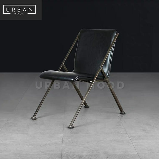 REX Modern Industrial Lounge Chair