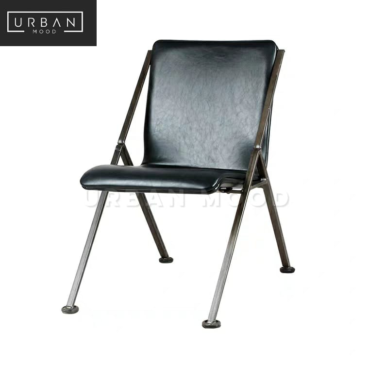 REX Modern Industrial Lounge Chair