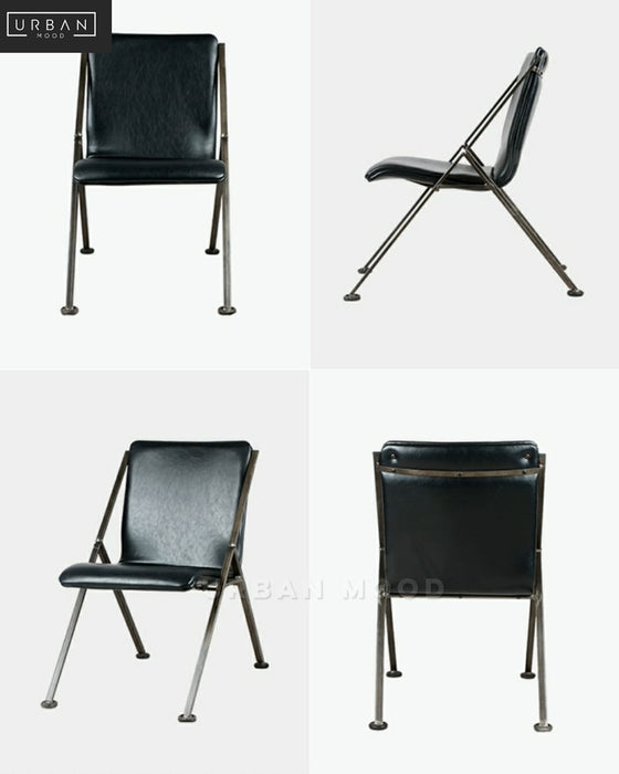 REX Modern Industrial Lounge Chair