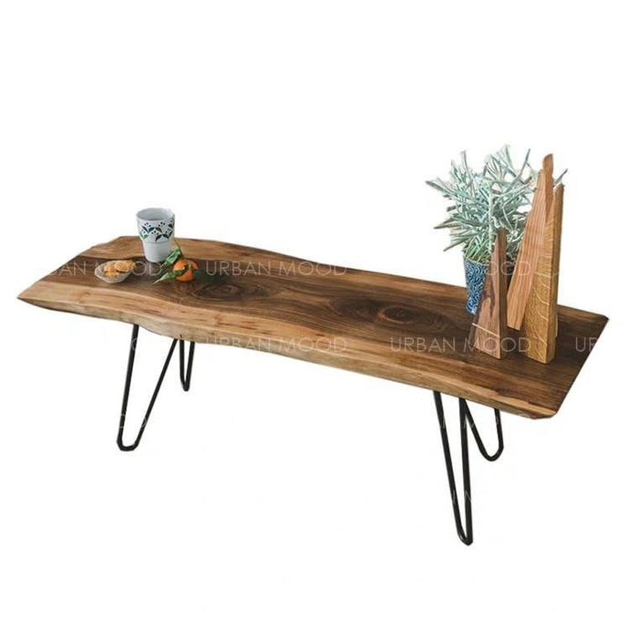 ZANE Suar Wood Dining Table & Bench