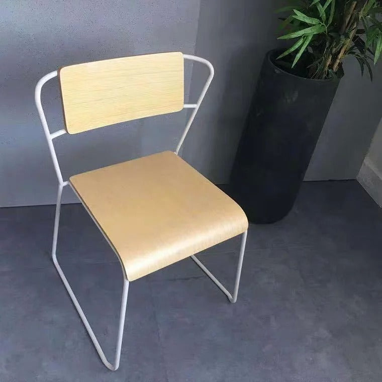 BRADY Minimalist Wooden Dining Chair