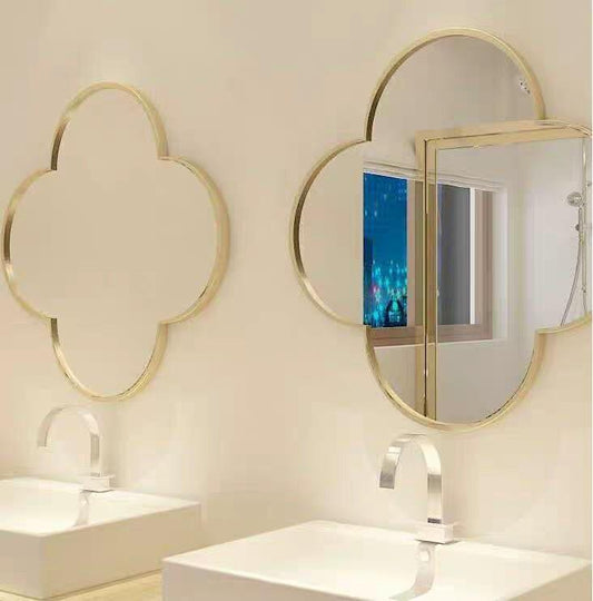 CLOVE Four Leaf Clover Wall Mirror