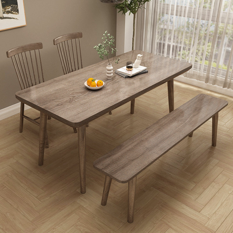 ADALINE Minimalist Dining Table Nordic All Solid Wood