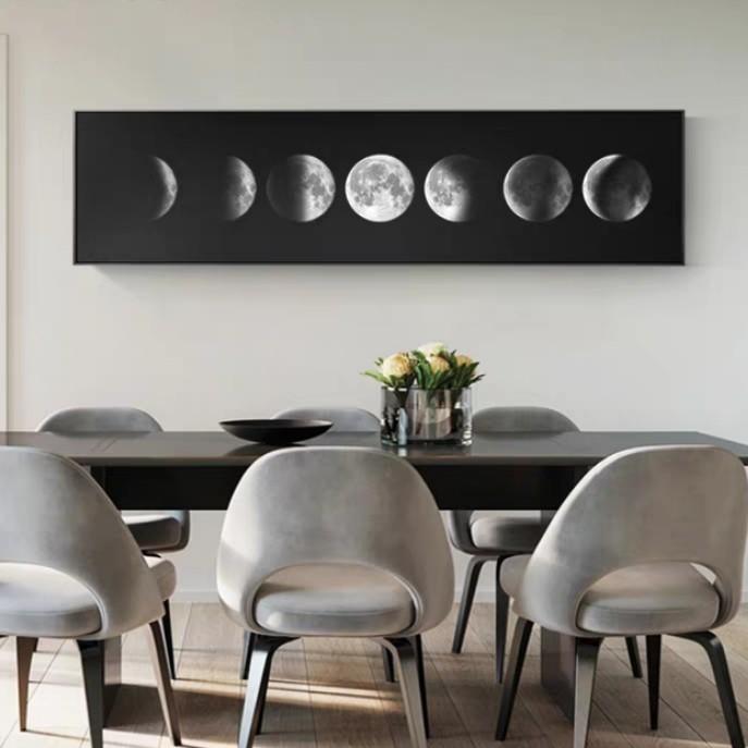 ECLIPSE Contemporary Lunar Wall Art