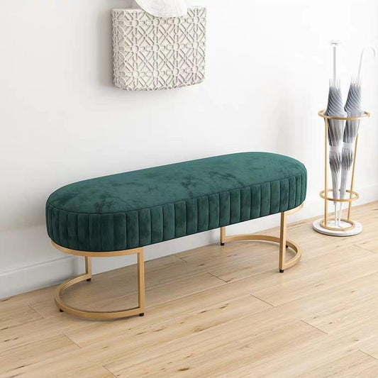 (Clearance) ELVA Luxury Velvet Ottoman