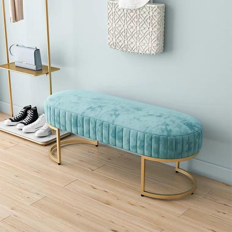 ELVA Luxury Velvet Ottoman