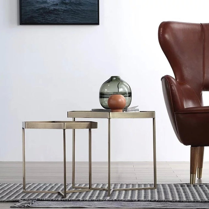 JARED Modern Hexagon Side Table