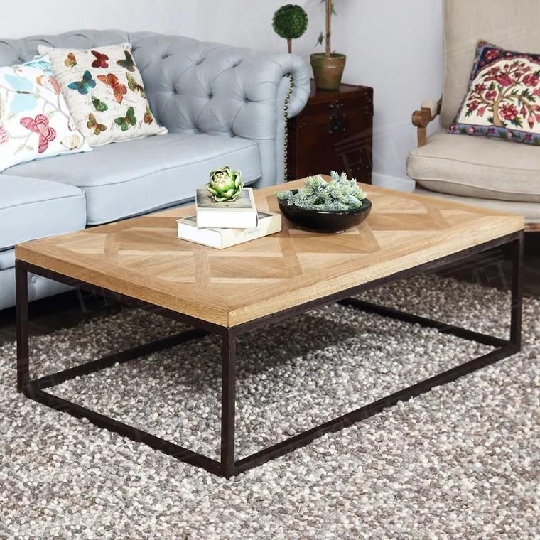 KOBE Solid Wood Turgon Coffee Table