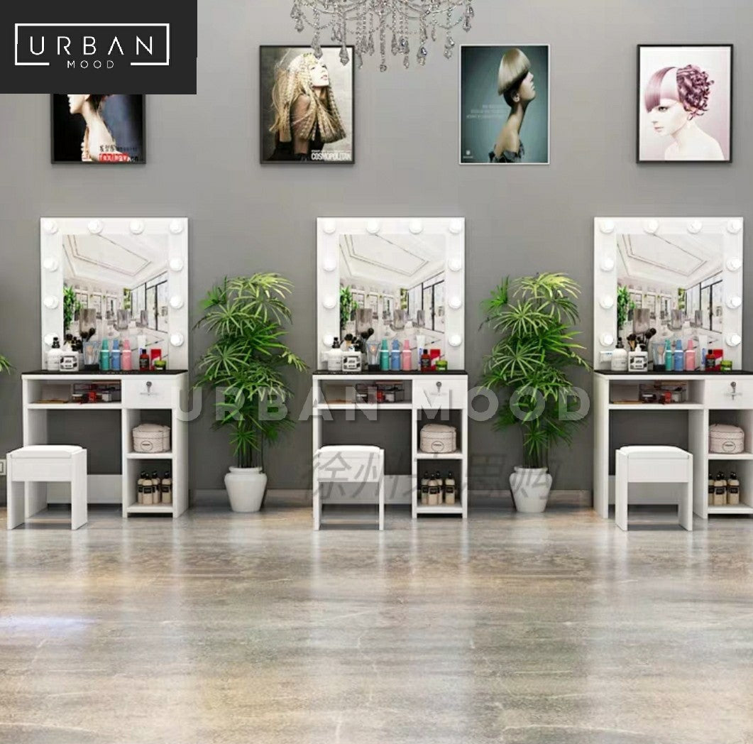MOULIN Hollywood Spotlight Dressing Table