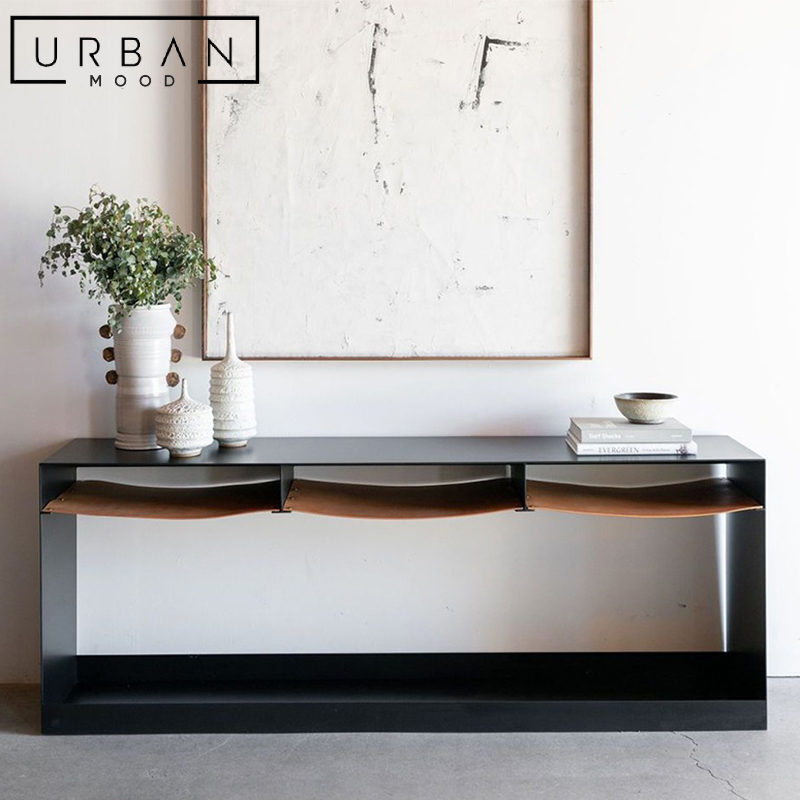 PHANTOM Modern Metal Console Table